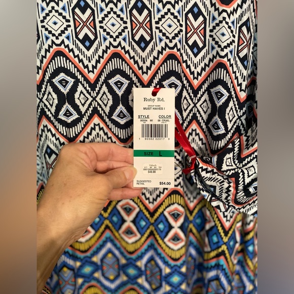 Ruby Rd Tunic, NWT, Large - Picture 6 of 9